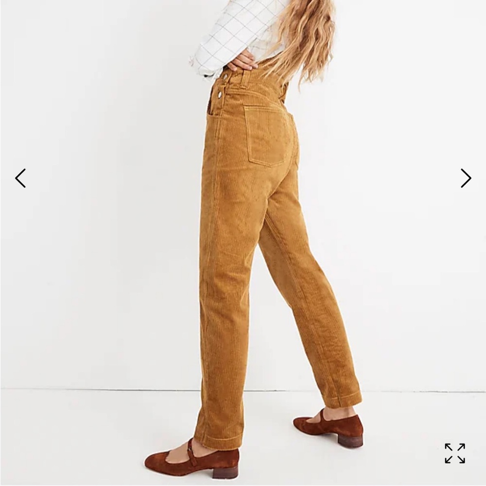 Madewell Straight Leg Overalls Corduroy Edition - Picture 3 of 5